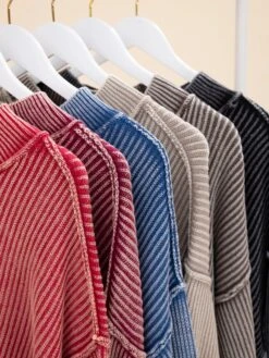 Zenana Washed Side Slit Oversized Cropped Sweater | S/M-L/XL -Discount Divas Shop b318835a251d52cd90910c33f482ebf7