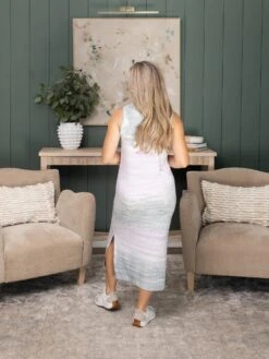 Tie Dye Jersey Knit Sleeveless Midi Dress | S-L -Discount Divas Shop b4f5e8ca5bd71730e1afeebcf0106073