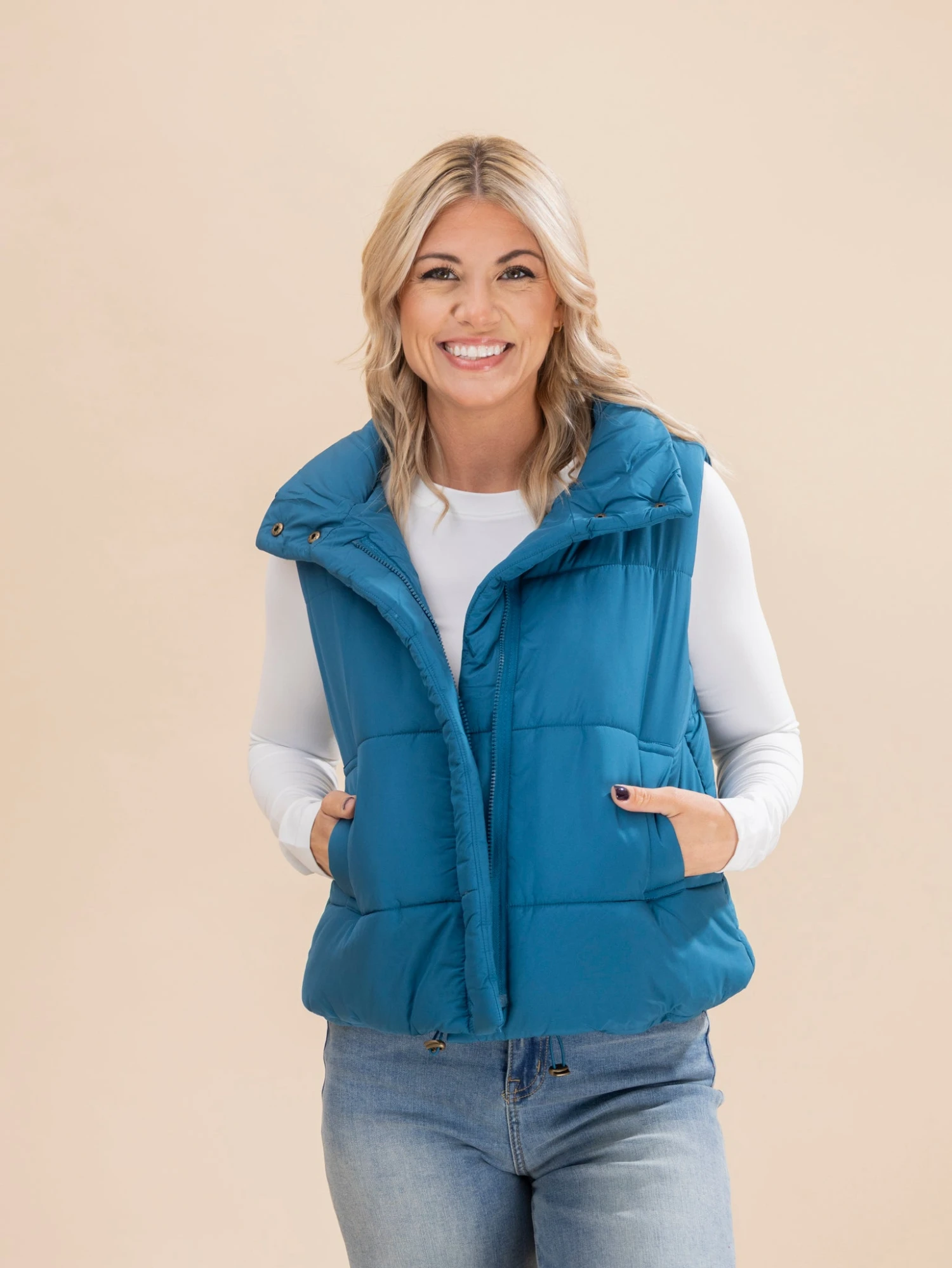 Zenana High Neck Puffer Vest | S-L 14 Zenana High Neck Puffer Vest | S-L - Image 14