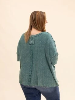 Textured Ribbed Knit Short Sleeve Top | S-L -Discount Divas Shop b5ea15e5deb72e6276f61e5b1ecc65c1