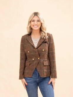 Tweed Long Sleeve Blazer | S-L -Discount Divas Shop b6671f8488fb62702a23fafe755d4e62