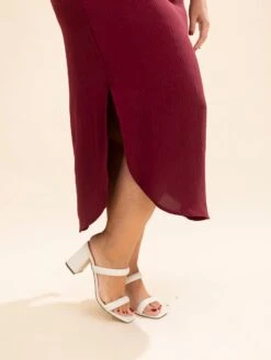 Airflow V Neck Placket W/ Front Pleat Maxi Dress W/ Pockets | S-3X -Discount Divas Shop b71d03c02339401f00a27f0644da9492