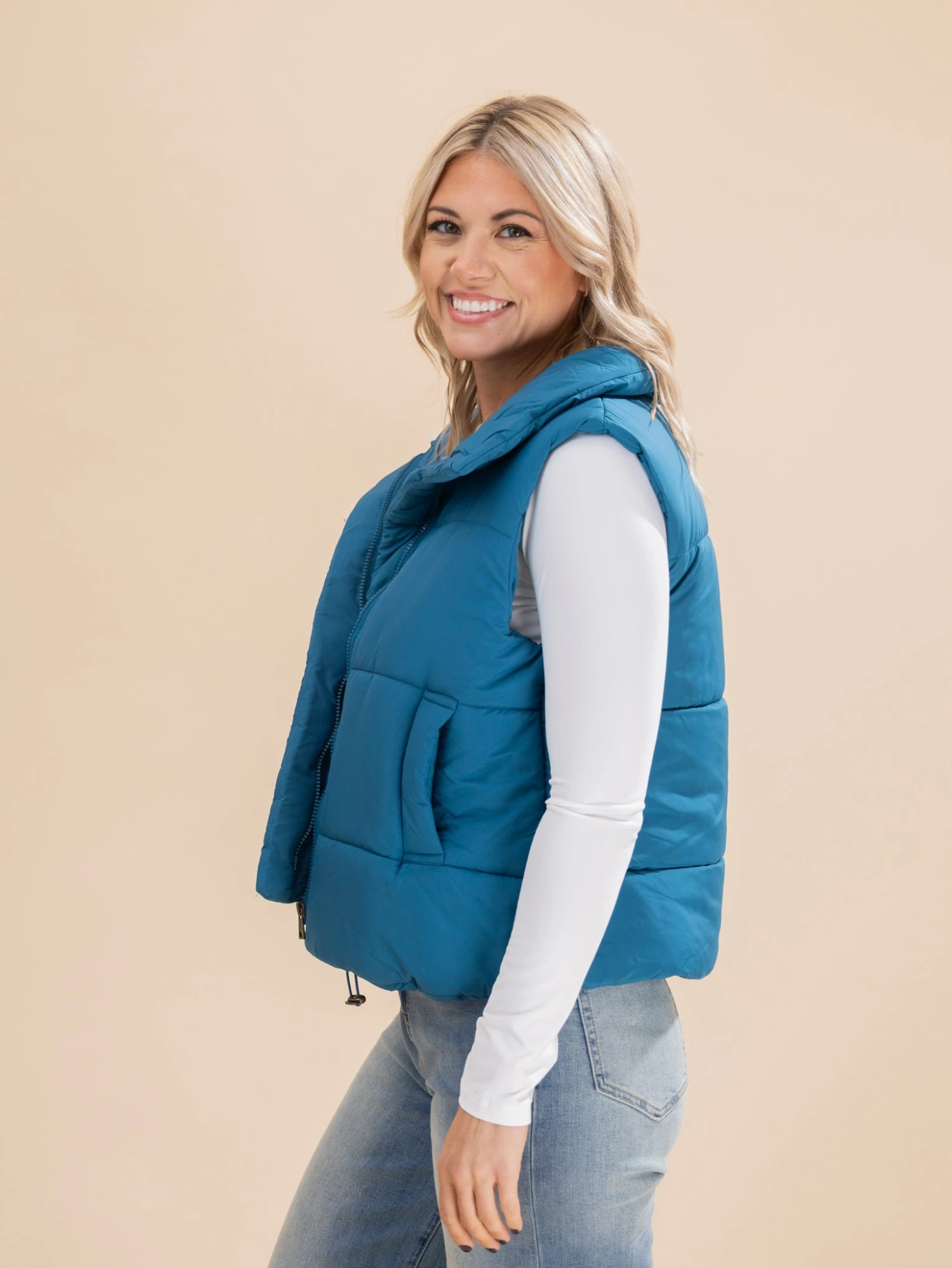 Zenana High Neck Puffer Vest | S-L 15 Zenana High Neck Puffer Vest | S-L - Image 15