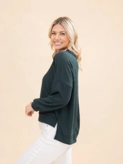 V Neck Waffle Knit Top By DD Design | S-3XL -Discount Divas Shop b84f3bc80685693eddb48777802f5d7d