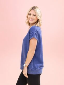 Lived In Short Sleeve Top By DD Design | S - 3XL -Discount Divas Shop b8af6ac98d15e0cc461b7381dc54ddde