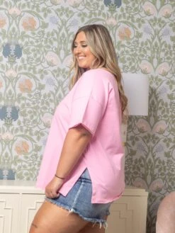 Oversized V-Neck Reversible Short Sleeve Top | S - 3XL Set W/SKU54309 -Discount Divas Shop b8fc262817a8ad8f7cbf5cc4ed69691d