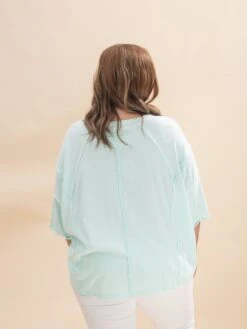 Love Patch Front Washed Oversized Boxy Top | S-L -Discount Divas Shop baa6e360ce05b987e2bfdfdf51ee1045