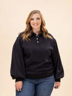 Fleece Lined Half Button Down Pullover Sweater | S-XL Halloween 16 Fleece Lined Half Button Down Pullover Sweater | S-XL Halloween -Discount Divas Shop bae42f73563d54fb51a4a25529341e4c