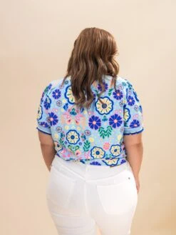 Puff Sleeve Crew Neck Ruffle Rib Band Top | XS-L -Discount Divas Shop bafc66ffb55c5c3b0ccb4138111845ca