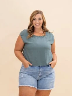 Zenana Linen Sleeveless Top | S-L -Discount Divas Shop bb3efad1d758158cceebe7bffdcc45bd