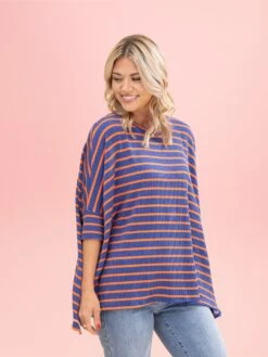 Game Day Raised Rib Easy Fit Top | REG-PLUS -Discount Divas Shop bb988e3ae9d11b72e803ccfc286d665d