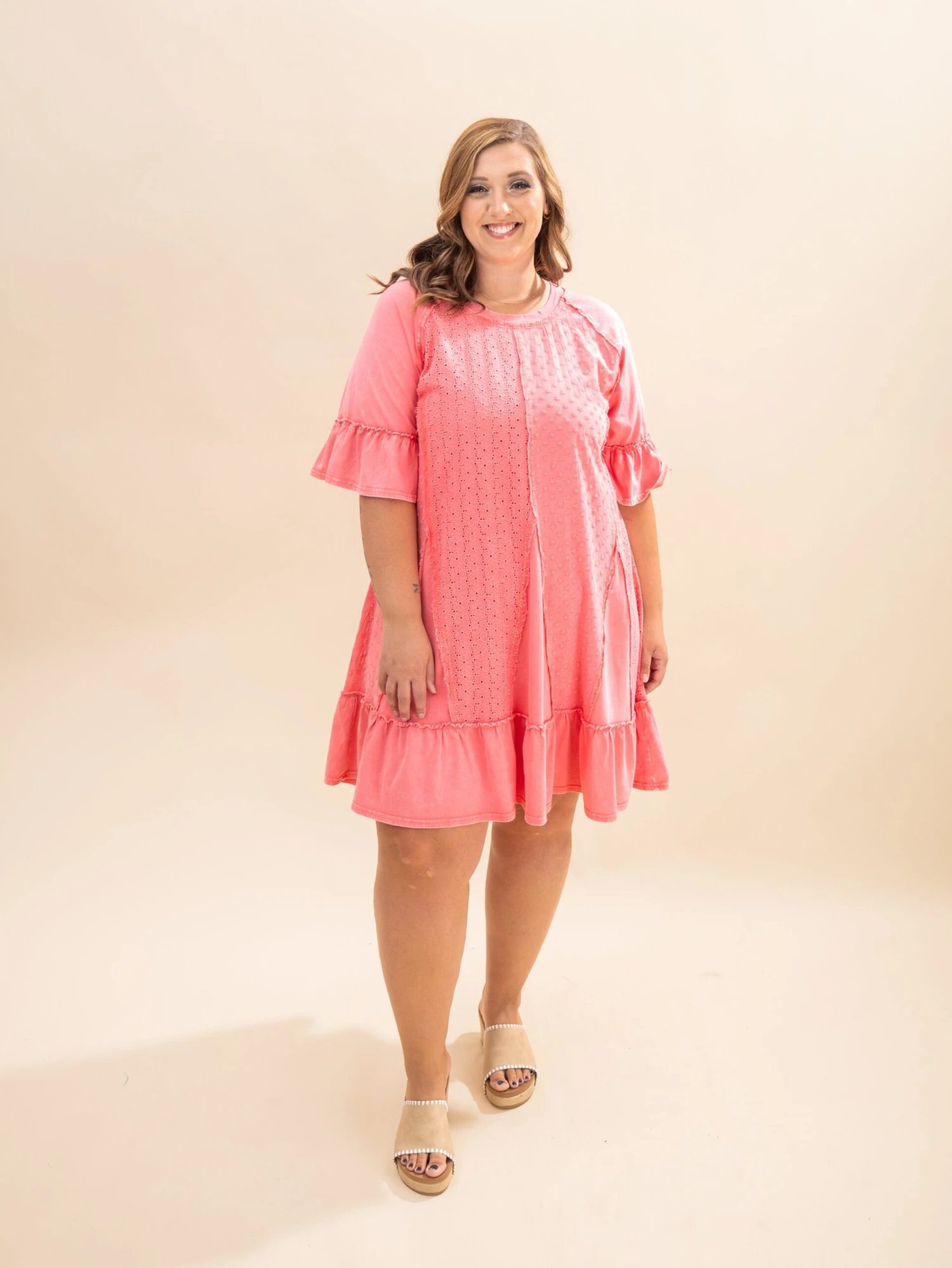 Mineral Washed Cotton Dress | S-L 2 Mineral Washed Cotton Dress | S-L - Image 2