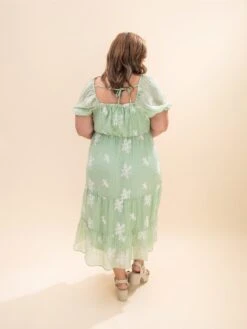 Embroidered Puff Sleeve Midi Dress | S-L 10 Embroidered Puff Sleeve Midi Dress | S-L -Discount Divas Shop bd132ca3a967ba497f6a3cf1b8620933