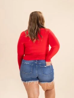 Zenana Brushed Microfiber Long Sleeve Round Neck Top | S - 3X -Discount Divas Shop bd9b07b0170de593fc404d3e0d0a2abf