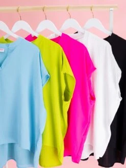 V Neck Airflow Top W/ Flat Collar By DD Design | S-3XL -Discount Divas Shop bdca9cf7ff4b2141b269f87bbb8472dd