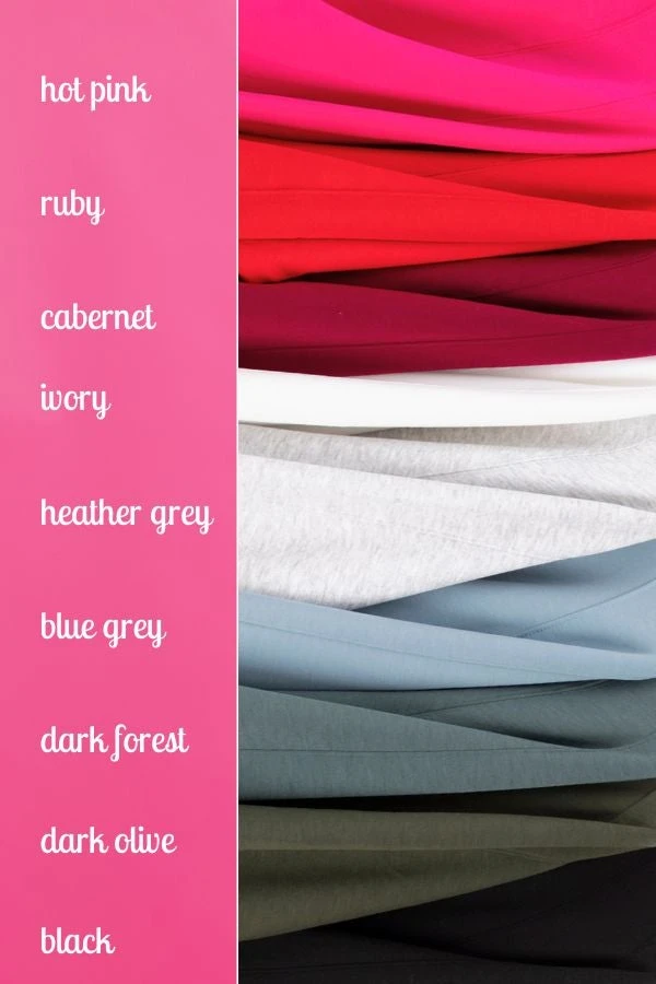 Zenana Scuba Round Neck Pullover W/ Sided Slits | S-3X Pair W/ Sku56511 2 Zenana Scuba Round Neck Pullover W/ Sided Slits | S-3X Pair W/ Sku56511 - Image 2