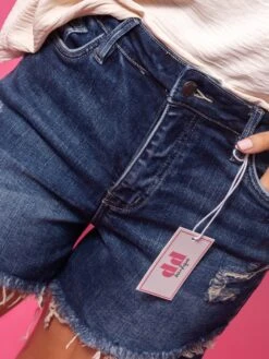 Diva Denim High Rise Tulip Fray Hem Short| S-3XL -Discount Divas Shop be25c535ba2da70f95bb3b8af289aef6
