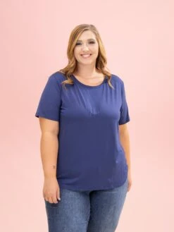 Short Sleeve Essential Tee By DD Design | S-3XL -Discount Divas Shop be6a95a89c249877c4687d87421e1bdf