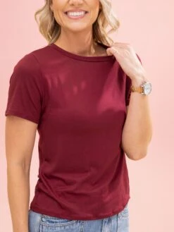 Short Sleeve Essential Tee By DD Design | S-3XL -Discount Divas Shop be716e64f125376b08ddddcc63139c4a