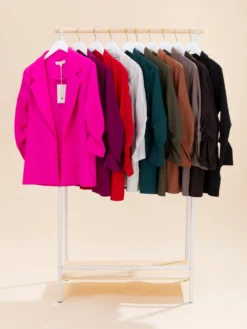 Dear Scarlett Essential COMFORT STRETCH 3/4 Sleeve Blazer | S - 3X -Discount Divas Shop bf0e0d0391fc76534185b5d4c21667fa scaled