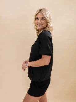 Solid Modal Scuba Banded Short Sleeve Top | S-3XL Pair W/ Sku62403 9 Solid Modal Scuba Banded Short Sleeve Top | S-3XL Pair W/ Sku62403 -Discount Divas Shop bf132de3dc9568a1fb6f3e7cf09c8a16