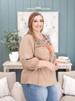 3/4 Sleeve Print Mix Loose Fit Cotton Top | S-L -Discount Divas Shop bf31b0df897fb663e70c6bde5b02df56