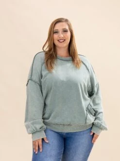 Cut Out Mineral Washed Pullover | S-L -Discount Divas Shop bfef991dd32638b21ad82dceaa99686b
