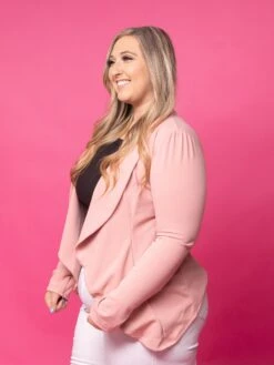 Solid Open Front Blazer | S - 3X -Discount Divas Shop bu3uZoDt05dmZljlAgIUrxfCfG4NpO07MQqKCpCA