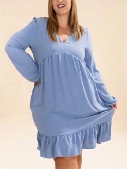 Airflow Long Puff Sleeve Babydoll Dress | S-3XL -Discount Divas Shop c0085d283bdd152d41aa2ab2f98bfbb4