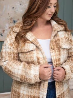 Plaid Boucle Longline Shacket | S - L 13 Plaid Boucle Longline Shacket | S - L -Discount Divas Shop c0966ff6be530fe94dc2c9d361d17be9