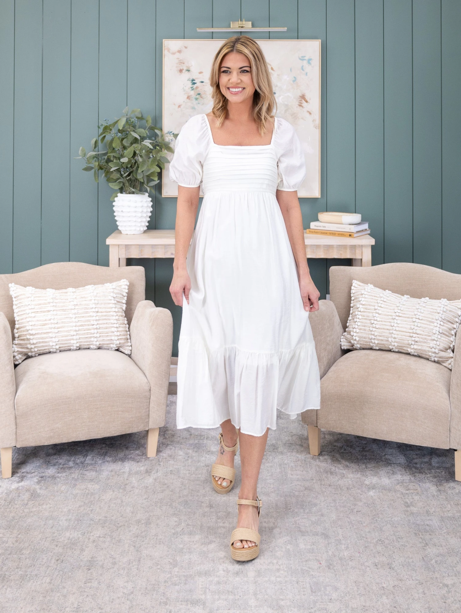 Short Sleeve Maxi Dress | S-L 3 Short Sleeve Maxi Dress | S-L - Image 3