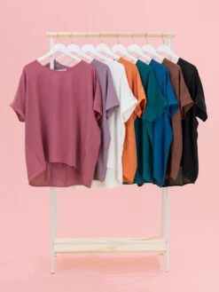 Amazing Airflow Round Neck Top W/ Cuffed Sleeves By DD Design | S-3XL -Discount Divas Shop c385d1dd9ae0482dfb38b11566677642