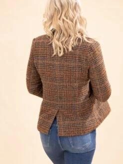 Tweed Long Sleeve Blazer | S-L -Discount Divas Shop c3a2d1959dcbf5f78207b8f1e7fd5d09