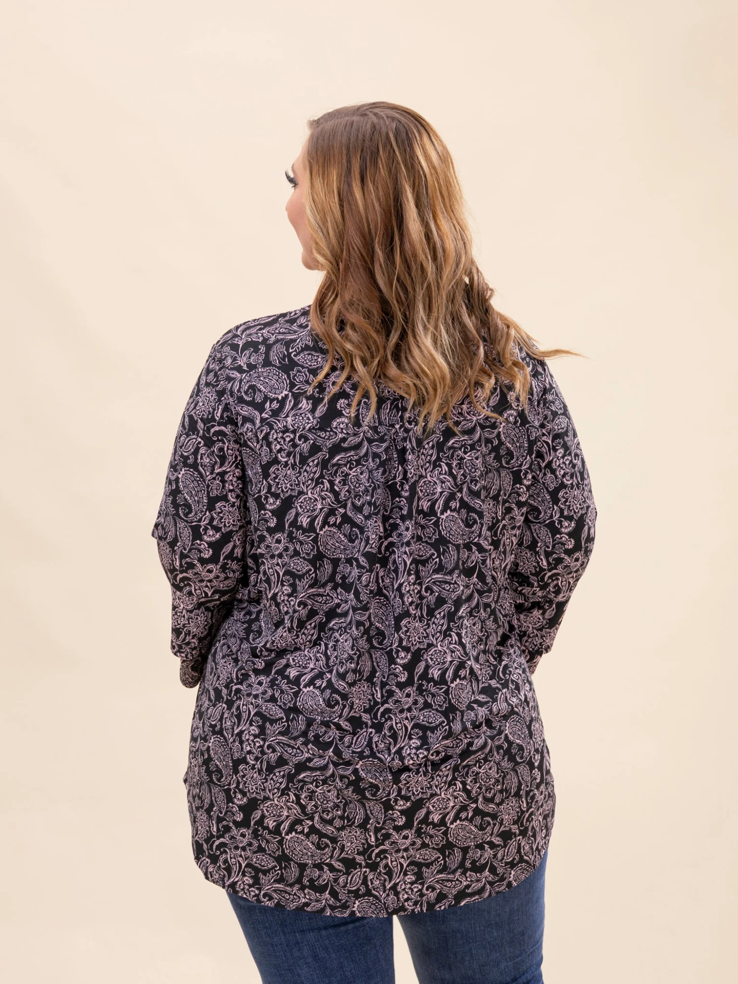 Dear Scarlett Wrinkle Free 3/4 Bell Sleeve Top | S-3X 5 Dear Scarlett Wrinkle Free 3/4 Bell Sleeve Top | S-3X - Image 5