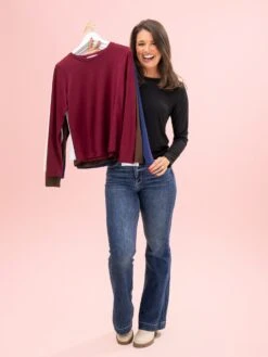 Long Sleeve Essential Tee By DD Design | S-3XL*Final Sale* -Discount Divas Shop c6139393c06eb0cec34aa335d34bf39a