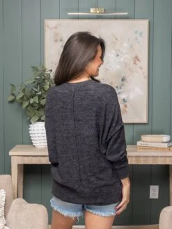 Zenana Luxe Hacci Oversized DropShoulder Top | S/M -X/L Christmas In July -Discount Divas Shop c62582a5146db734570f266b260c0393