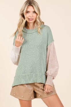 Colorblock Sweater | S - 3XL GeeGee