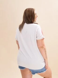 Short Sleeve Solid And Floral Contrast Top | S-3XL 11 Short Sleeve Solid And Floral Contrast Top | S-3XL -Discount Divas Shop c7e7ad3ec7f8ca917a2d2b421cd06d8f