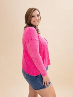 Zenana Washed Raised Rib Dolman Sleeve Round Neck Top | S/M-L/XL -Discount Divas Shop c838d164f4f4cf29bc9fd20548ce89c6