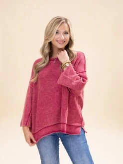 Zenana Washed 3/4 Sleeve Boxy Sweater Top | S-L 23 Zenana Washed 3/4 Sleeve Boxy Sweater Top | S-L -Discount Divas Shop c967e6ebc052cfbcb81dcef9c0f85399