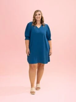 Smocked Sleeves V Neck Airflow Dress By DD Design | S-3XL 25 Smocked Sleeves V Neck Airflow Dress By DD Design | S-3XL -Discount Divas Shop c9cf63bba59eba14e6484f0195ac0a2e