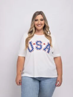 Oversized USA Graphic T-Shirt | S-3X Americana -Discount Divas Shop ca8d1027fd37abc13ad314befc454cb9
