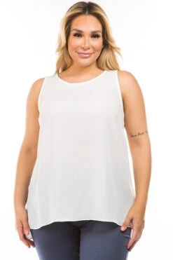 Solid Long Tank Top | S - 3XL *Final Sale*
