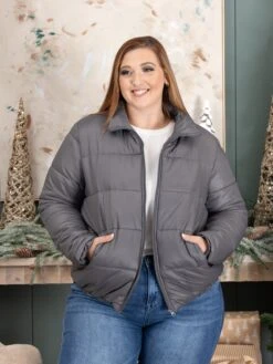 The "Not So Puffy" Puffer Jacket By DD Design | XS - 2XL -Discount Divas Shop cc3a9809a54b88d5fa161adecad44380