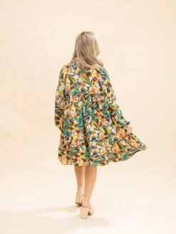 Collared Babydoll Dress W/ Ruffle Hem | S-3XL -Discount Divas Shop cd06239b1f0426af9dc34b0e3fc59cd5