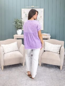 Zenana Washed Double Gauze 3/4 Button Henley Top | S/M-L/XL -Discount Divas Shop cdc5ea0d1953cbc2fb9523995dbbaed0