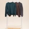 Scuba Loose Fit Long Sleeve Top | XS-L Pair W/ Sku63502