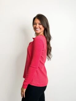 Zenana Melange V Neck Long Sleeve Waffle Knit Top | S-XL 7 Zenana Melange V Neck Long Sleeve Waffle Knit Top | S-XL -Discount Divas Shop cdmLhDSKoK7mSacIlMQJAJ1IIekkx7JW18TgmVKN