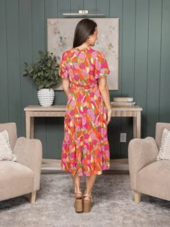 Floral Short Sleeve Smocked Waist Maxi Dress | S - XL -Discount Divas Shop ce403d59aad1aef322ba0684914ec622 1