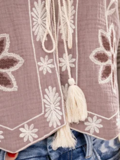 Floral Embroidery Cotton Gauze Vest | S-L Fall Western -Discount Divas Shop ce7208fbfa461c2a9c6af0bf62235f9d